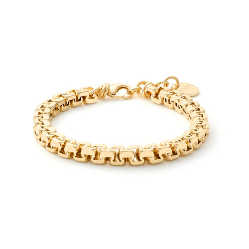 BRACCIALE FORZATINA QUADRA UNOAERRE GOLD