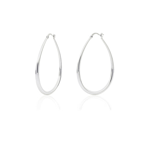 Orecchini a goccia grandi in bronzo argentato UNOAERRE