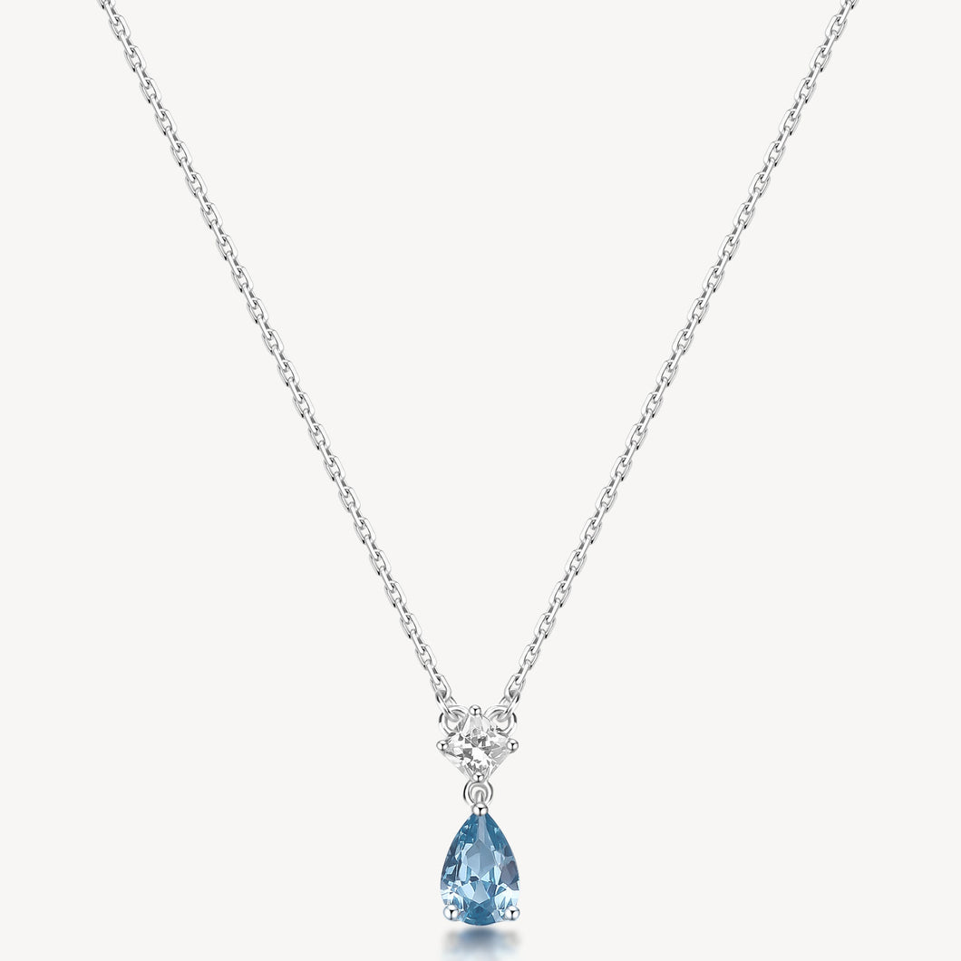 Collana FANCY CLOUD LIGHT BLUE