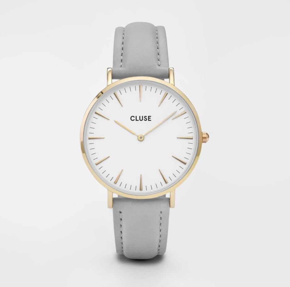 Orologio Cluse La Bohème Gold White/Grey CL18414