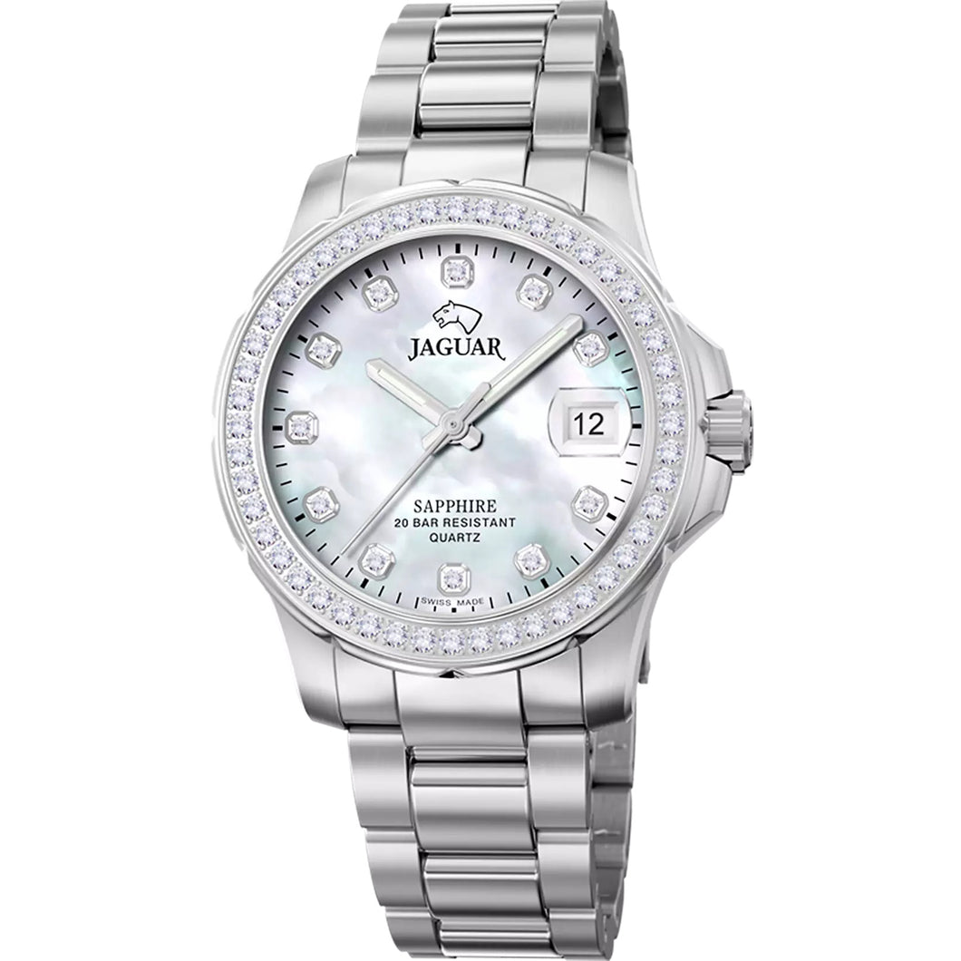 OROLOGIO DA DONNA JAGUAR EXECUTIVE DAME BIANCO MADREPERLATO J892/1